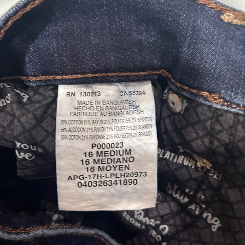 Lee Platinum New Condition Label Jeans Like New - Picture 4 of 8